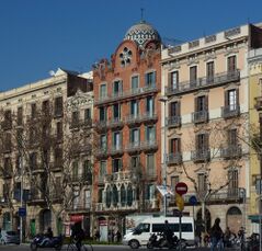 Casa Enric Laplana o Mundó, Barcelona, (1907-1909)