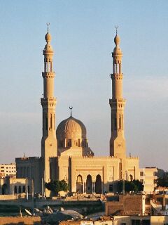 Minaretes de la Mezquita de Asuán