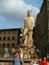 Fuente de Neptuno, Plaza de la Señoría, Florencia (1576)