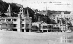 Balneario la Perla del Océano, Paseo de la Concha, San Sebastián (1911)