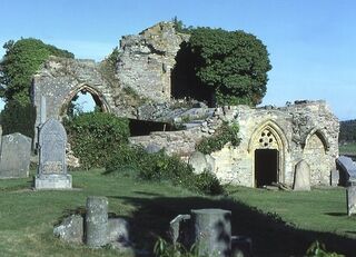 Ruinas de la Abadía de Kinloss (Escocia)