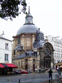 Templo de Marais (antigua capilla del convento de la Visitación de Santa María), París (1632-1634)