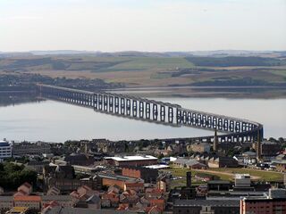 Tay Bridge visto desde Dundee