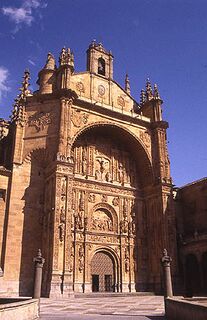 Fachada de Convento de San Esteban (Salamanca).