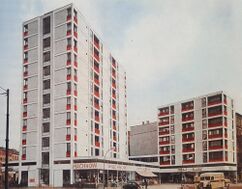 Edificio de apartamentos, Berlín (1952-1955)