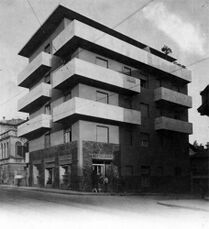 Edificio de Viviendas en Via Giuseppe Garibaldi, Bérgamo (1950)