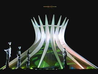 La Catedral de Brasilia, de Oscar Niemeyer