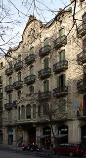 Casa Juncosa en la Rambla de Cataluña