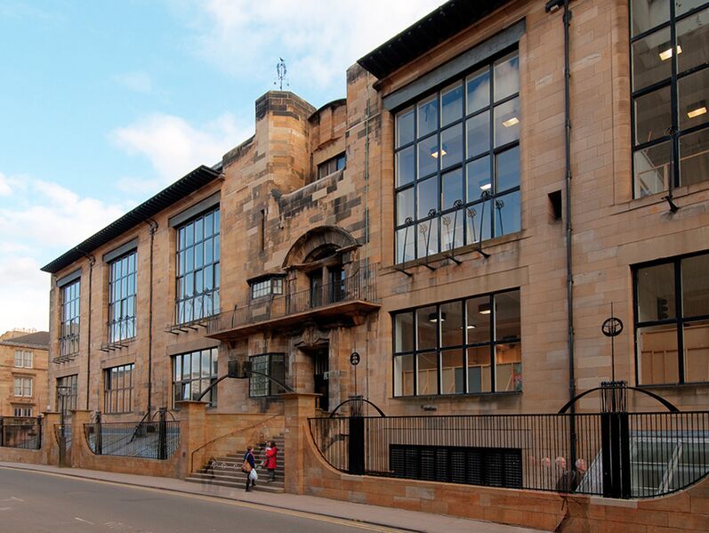 Archivo:Mackintosh. Bellas artes Glasgow. 1.jpg