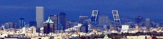 Panorama urbano de Madrid