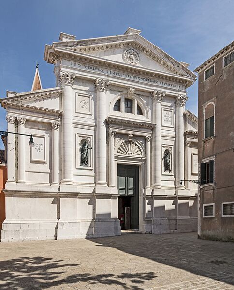 Archivo:Facade of San Francesco della Vigna (Venice).jpg