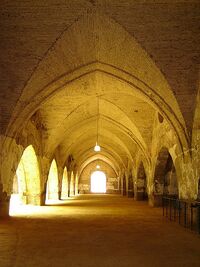 Interior de las reales atarazanas de Sevilla