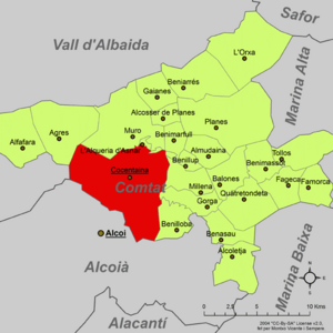 Localització de Cocentaina respecte el Comtat.png