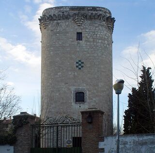 Vista del torreón de Pinto o torre de Éboli.
