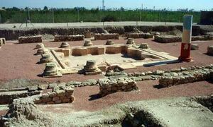 Restos de edificación de época romana