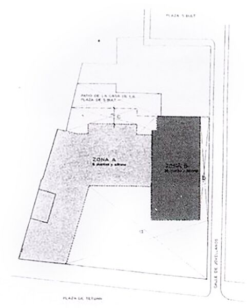 Archivo:Planta esquemática de los diferentes volúmenes del Edificio Moroder.jpg