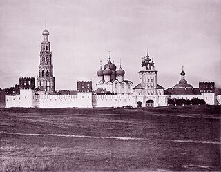 Monasterio Novodevichy (fotografía del siglo XIX)