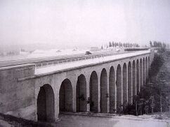 Viaducto de los Quince Ojos o de Cantarranas, Madrid (1929), con E. Torroja