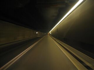 Interior del túnel.