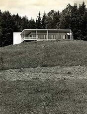 Casa Gamerith junto al lago Attersee, Austria (1933-1934)