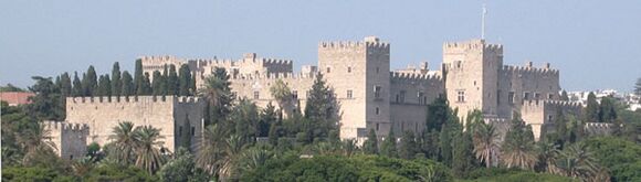 Castillo de los caballeros de la Orden de San Juan de Jerusalén en Rodas