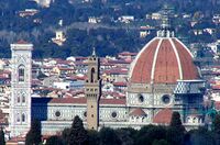 Comienza el Renacimiento en la Arquitectura: cúpula del Duomo de Santa María del Fiore.
