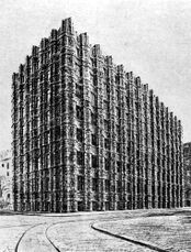 Proyecto para Banco en Dresde (1921)