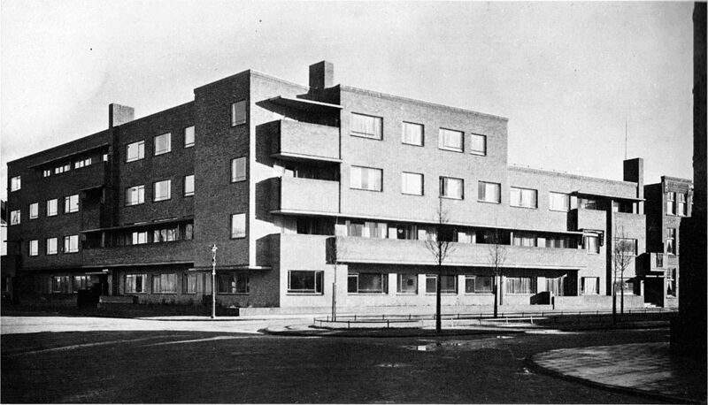 Archivo:Jan Wils block of flats Jozef Israëlsplein The Hague.jpg