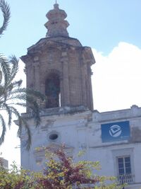 Torre de la Iglesia de San Juan de Dios de Cádiz.