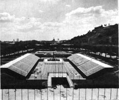 Estadio olímpico de natación, Roma (1959)
