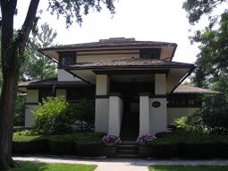 Frank B. Henderson House (Elmhurst, Illinois) 01.JPG