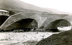 Puente de Crubenmore, Newtonmore (1925-1926) con Maxwell Aryton.