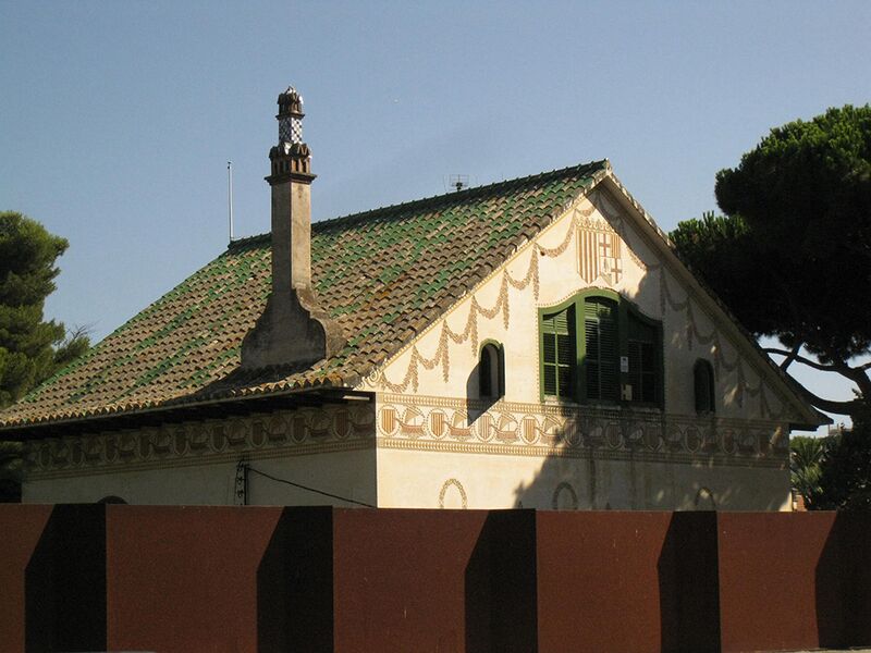 Archivo:144 Casa Domènec Girbau, o Casa dels Barquets, a Sant Pol.jpg