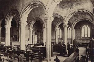 Durham Cathedral. Gallilee Chapel by James Valentine. c.1890.jpg