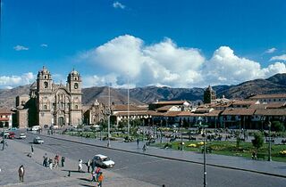 Plaza de Armas de Cuzco en la actualidad.