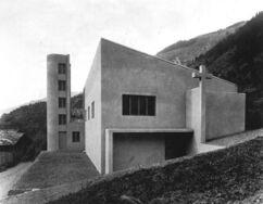 Iglesia de Lourtier, Suiza (1932)