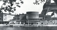 Pabellón belga en la Expo de París de 1937.
