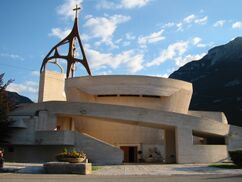 Iglesia de la Inmaculada, Longarone (1966-1976)