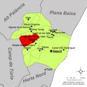 Localització d'Estivella respecte del Camp de Morvedre.png