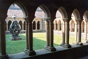 Cloisters of Abbey on the Isle of Iona.jpg