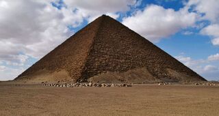 Pirámide Roja de Dahshur.