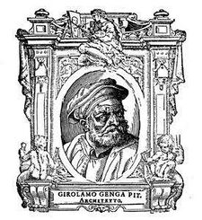 Retrato de Girolamo Genga de Giorgio Vasari