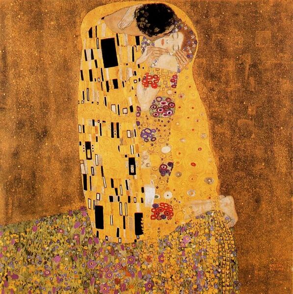 Archivo:Gustav Klimt El beso 1908.jpg