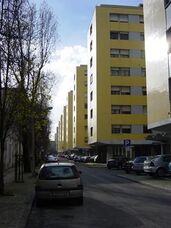 Bloques de viviendas del Monteìo Geral, Lisboa (1957)