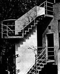 Detalle de escalera exterior