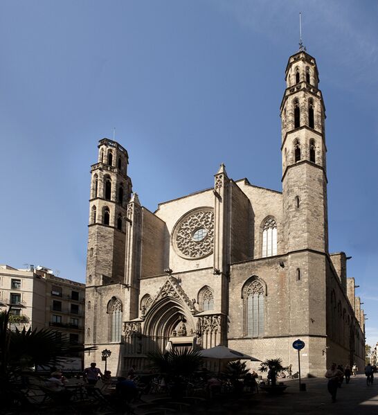 Archivo:Barcelona, Església de Santa Maria del Mar-PM 06419.jpg